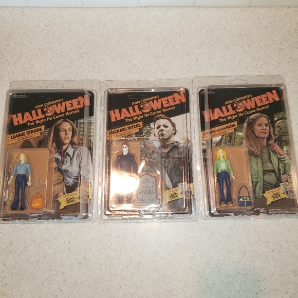 Halloween Set of 3 Fright Rags Figures - Picture 1 of 10